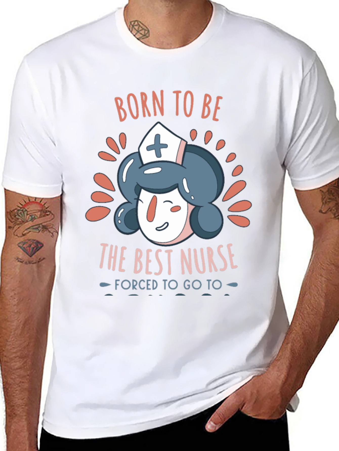 Born To Be The Best Nurse T-Shirt