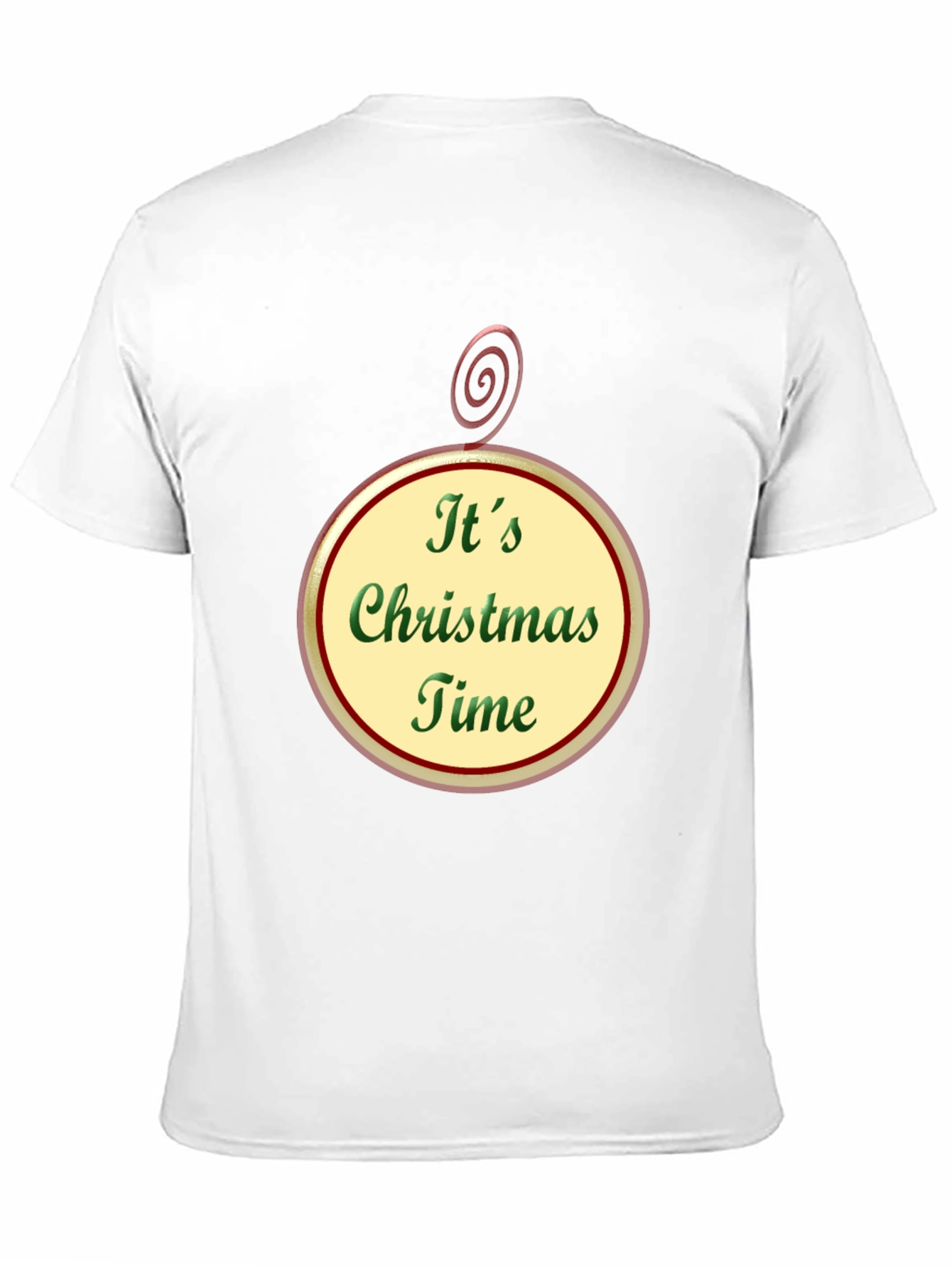 Its Christmas Time Black T-Shirt