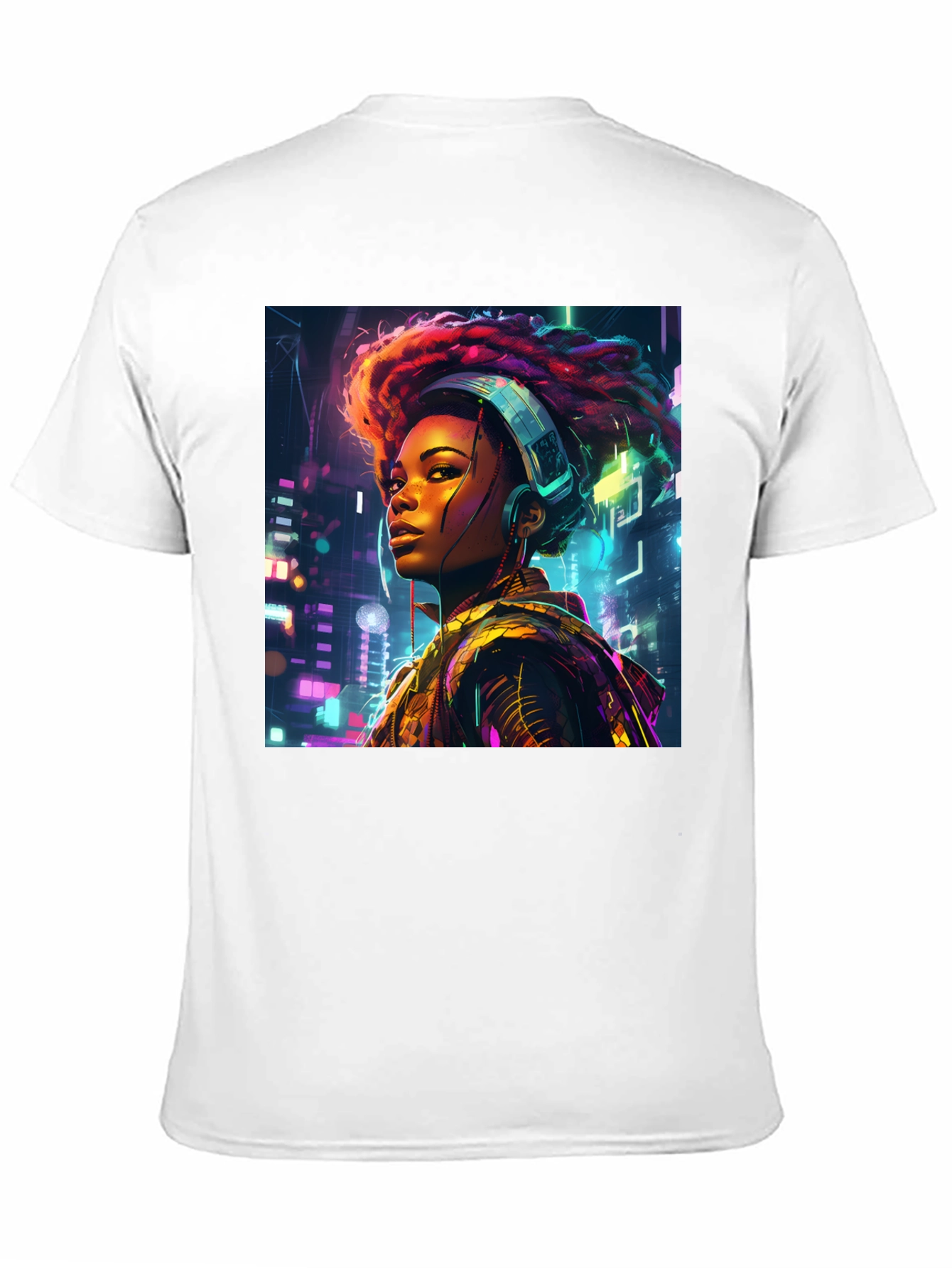 Cyberpunk Afro Beats T-Shirt