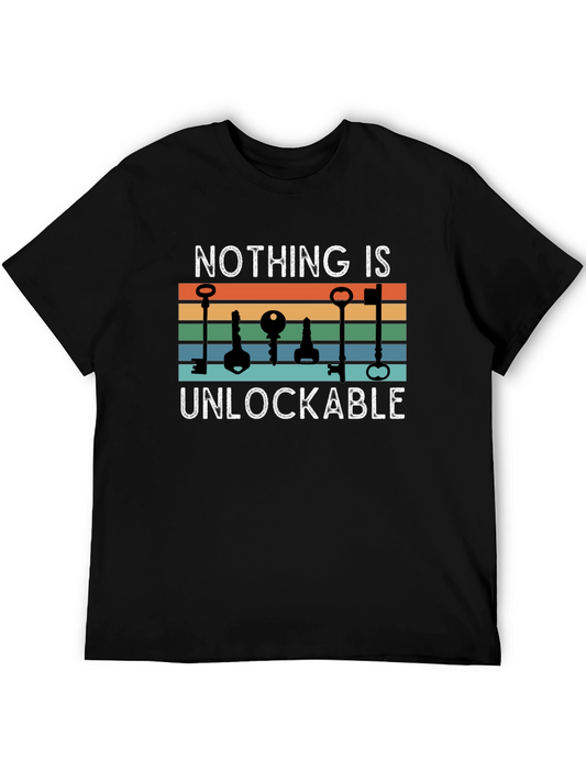 Unlockable T-Shirt - Novelty Graphic Tee