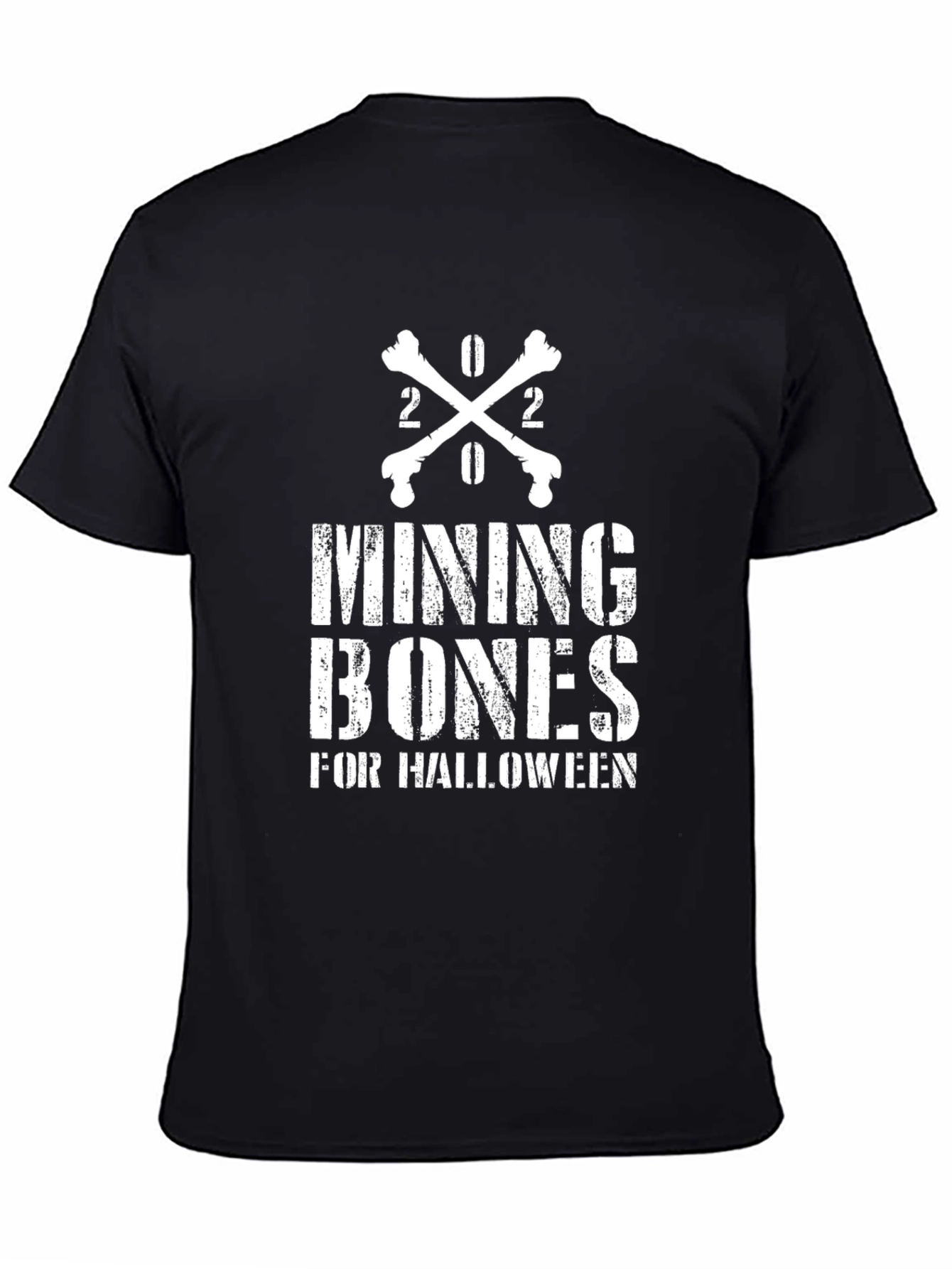 Mining Bones Halloween Graphic Tee