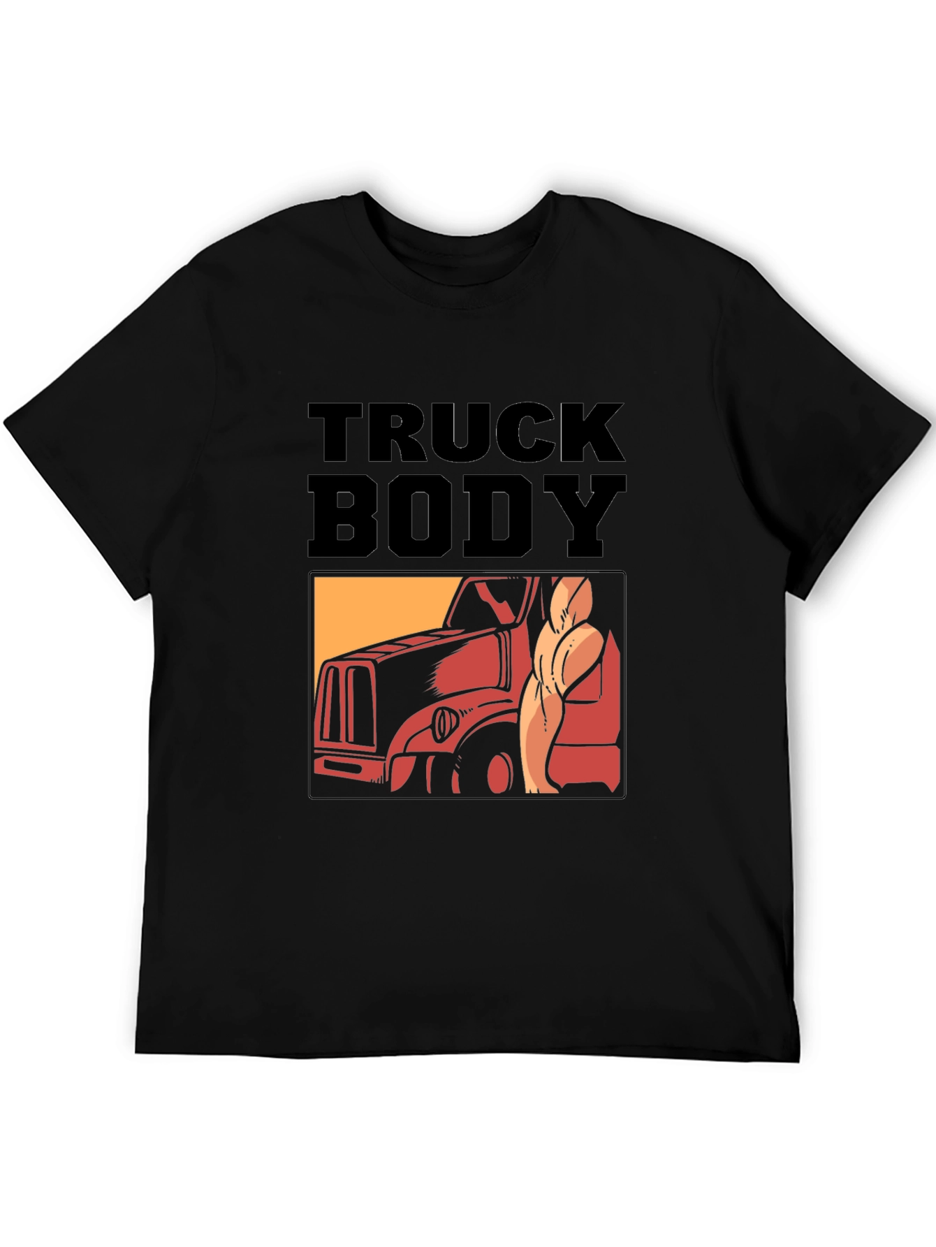 Truck Body Graphic Tee - Black