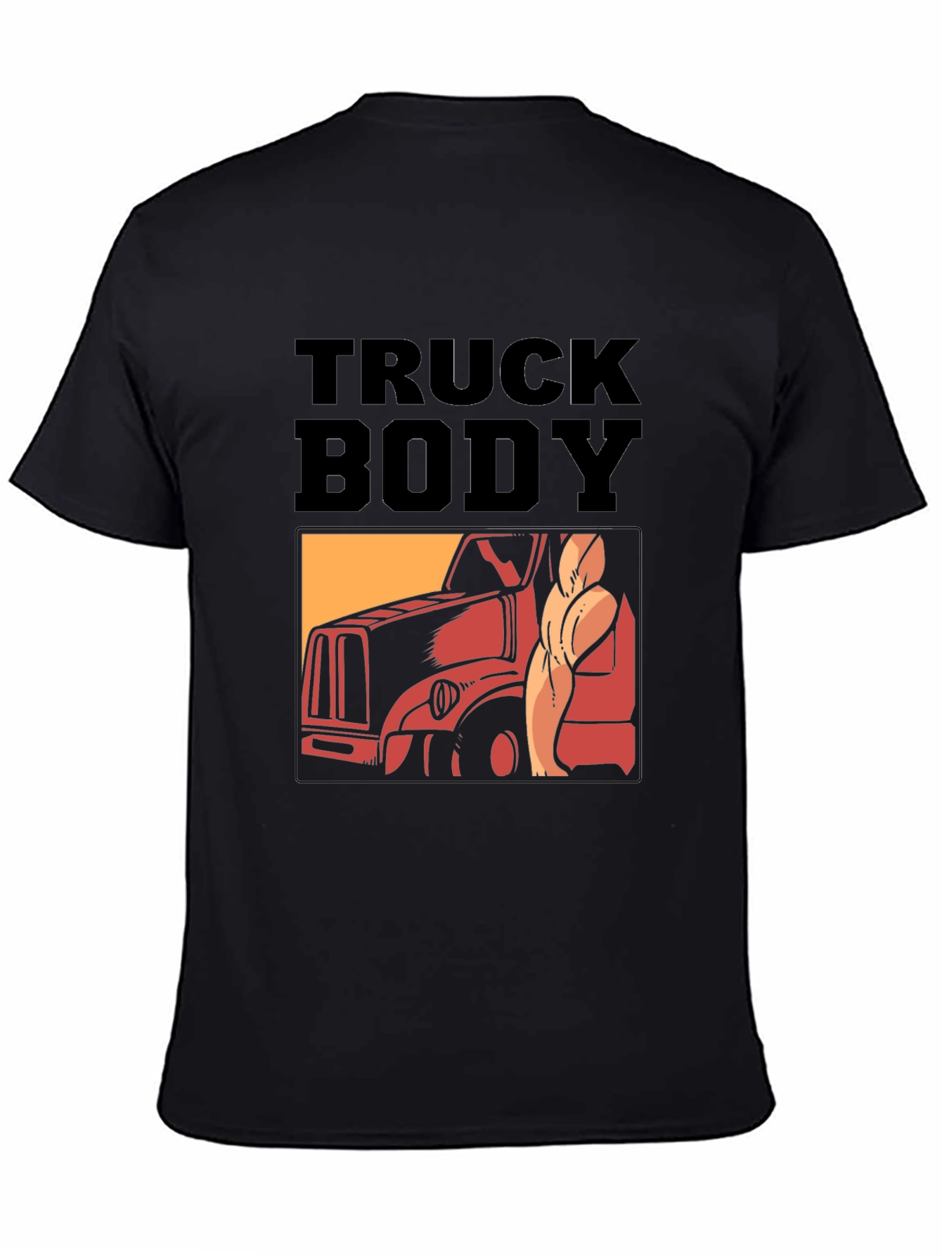 Truck Body Graphic Tee - Black