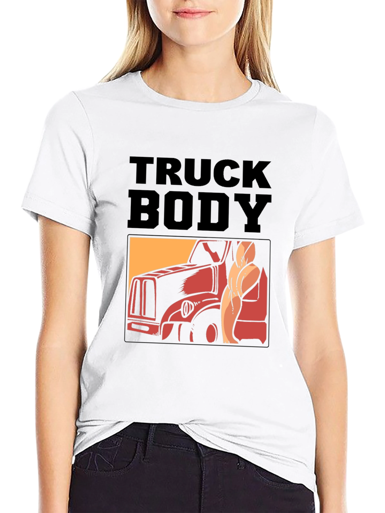 Truck Body Graphic Tee - Black