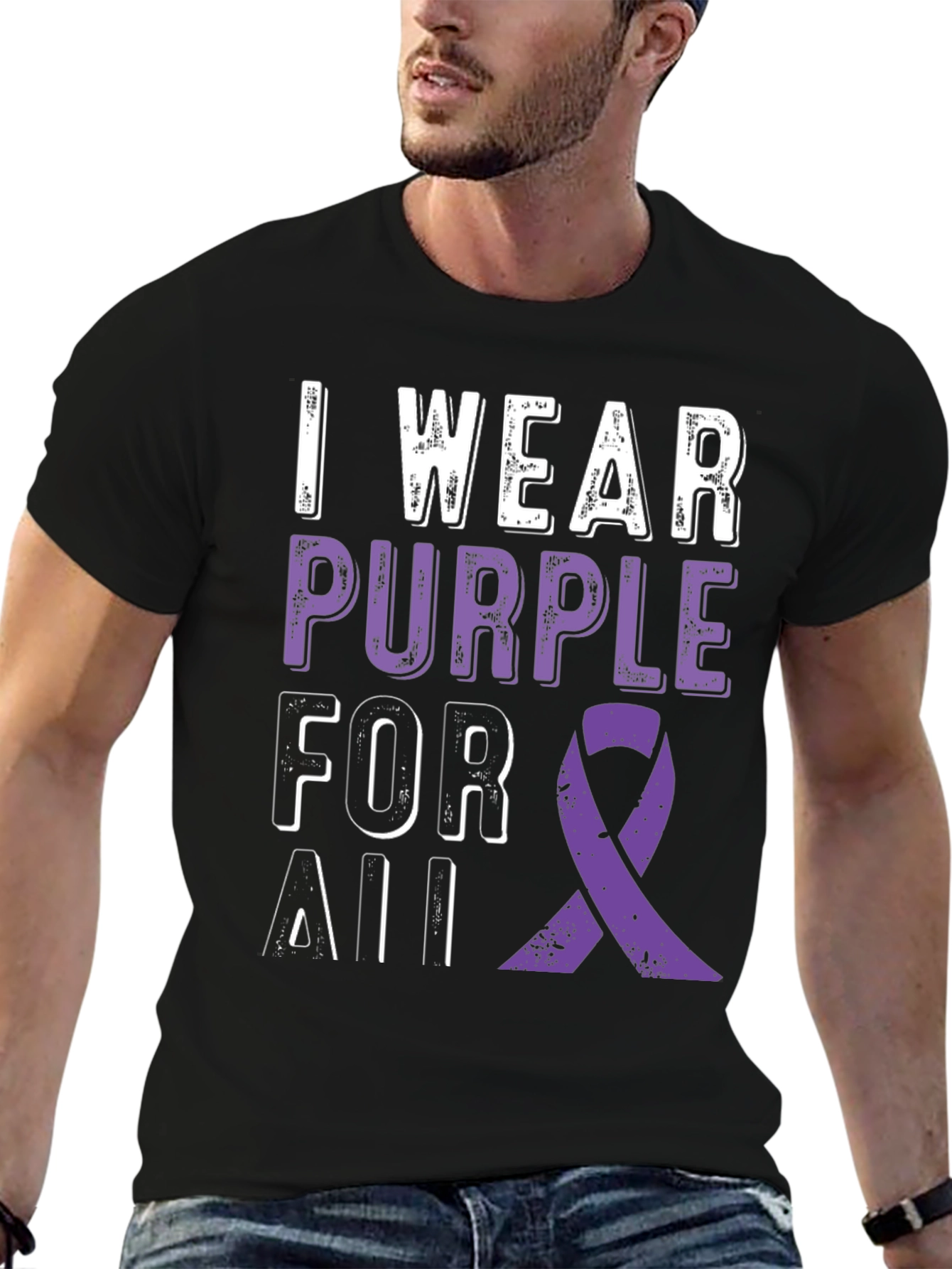 I Wear Purple For All T-Shirt