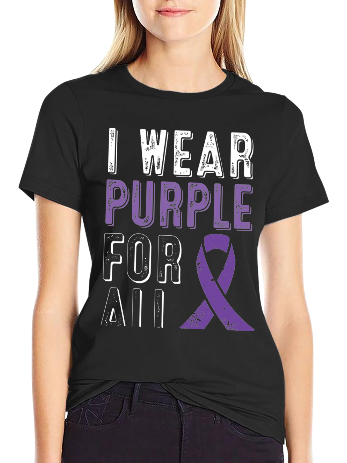 I Wear Purple For All T-Shirt