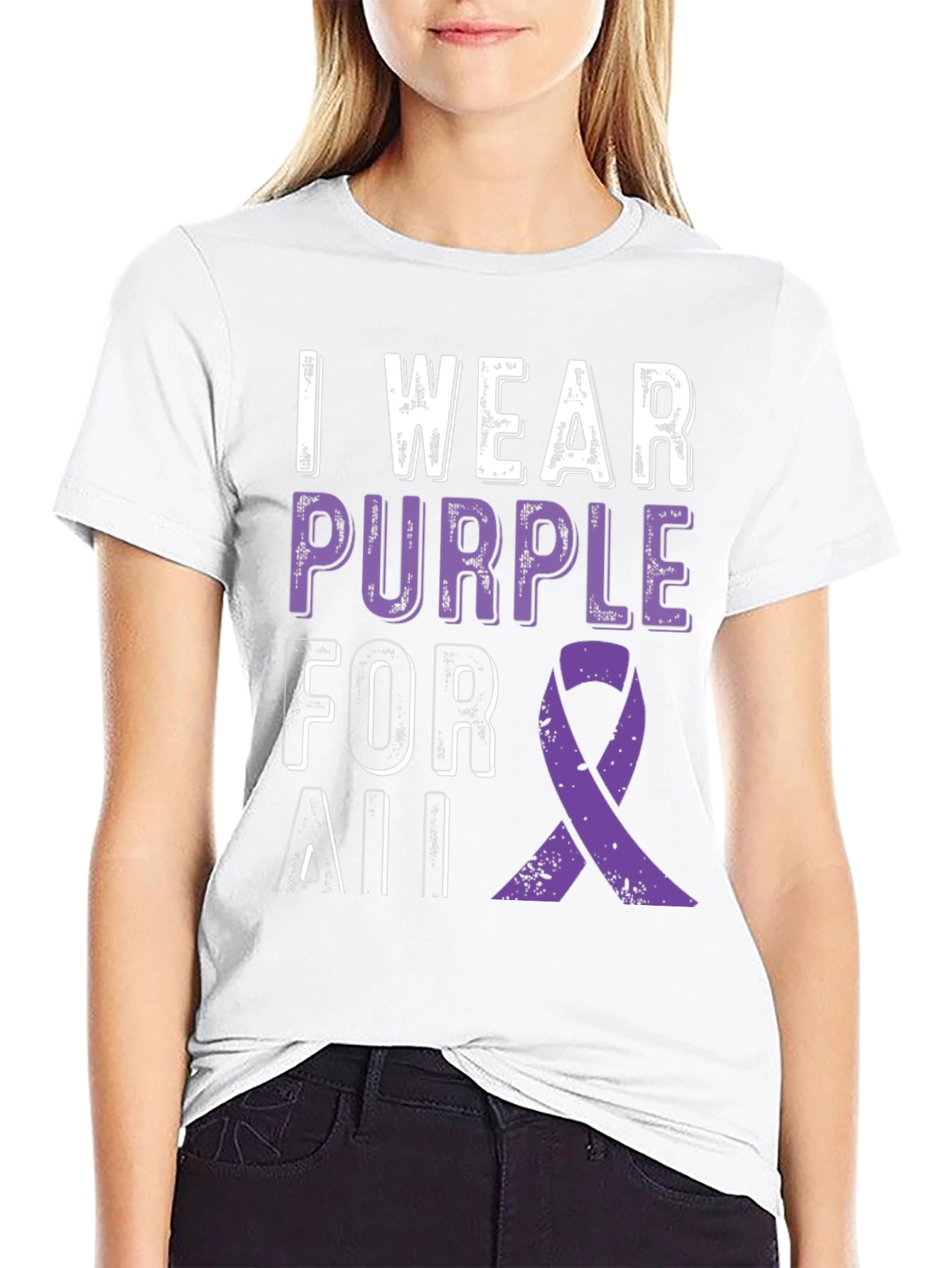 I Wear Purple For All T-Shirt