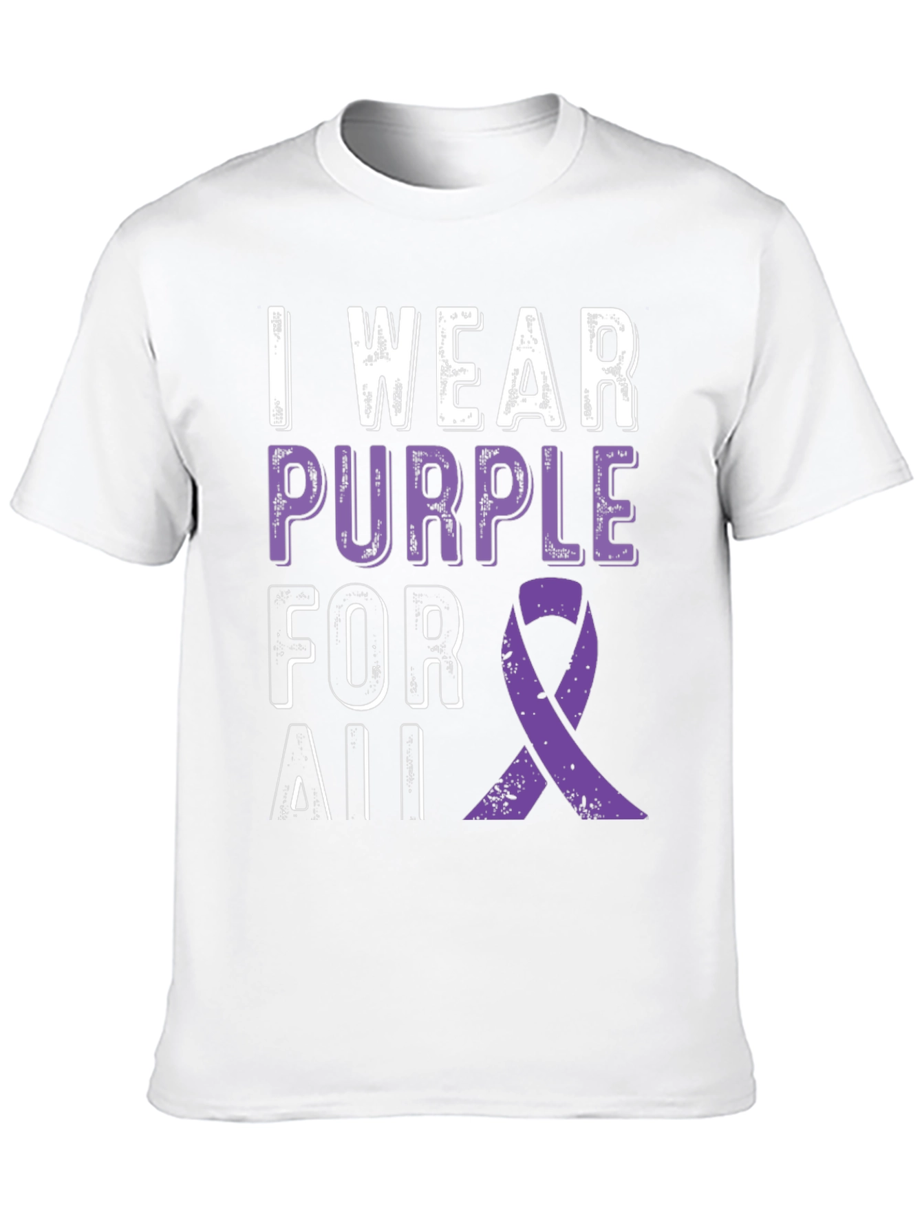 I Wear Purple For All T-Shirt