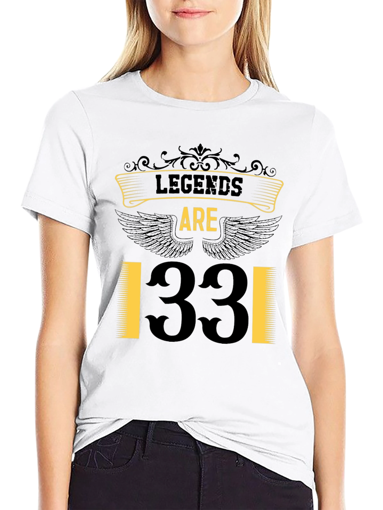Legends Are 33 Birthday T-Shirt