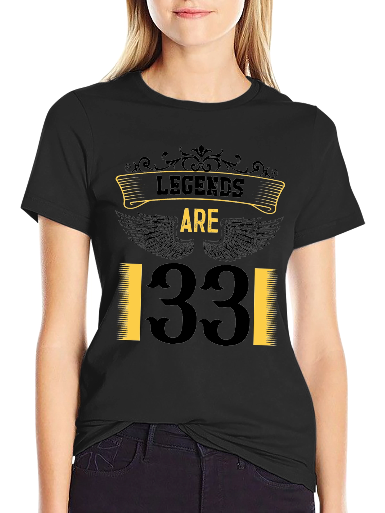Legends Are 33 Birthday T-Shirt