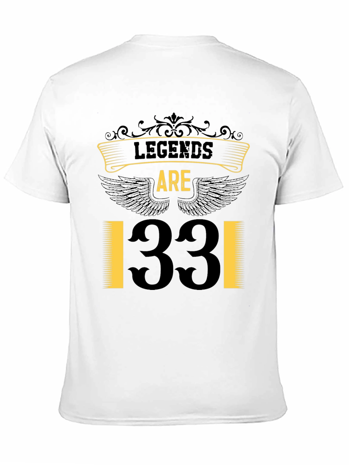 Legends Are 33 Birthday T-Shirt
