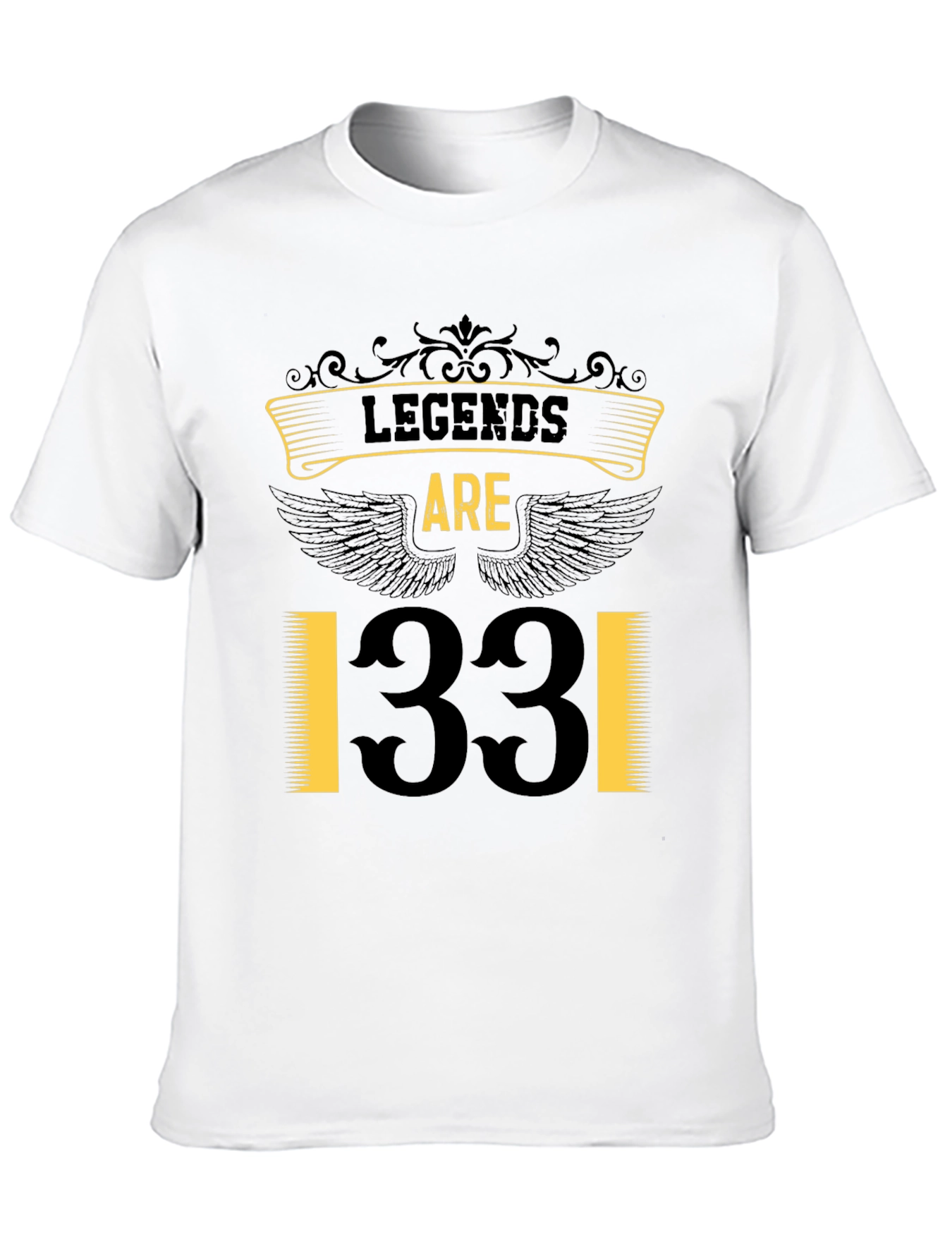 Legends Are 33 Birthday T-Shirt