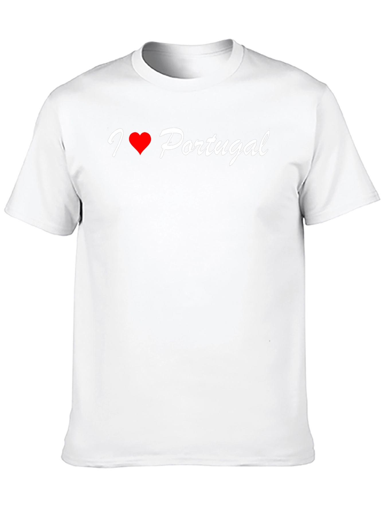 I Love Portugal Black T-Shirt