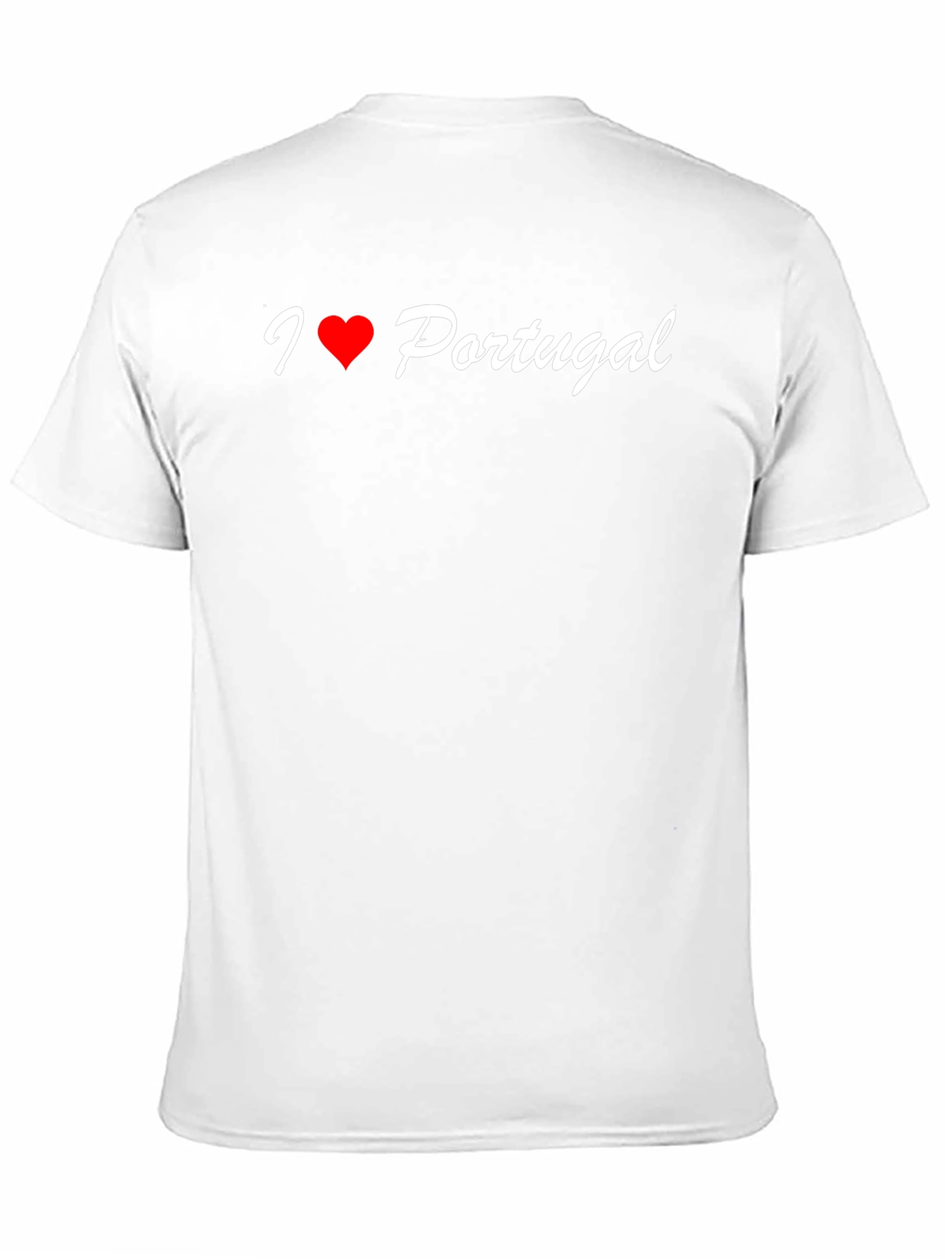 I Love Portugal Black T-Shirt