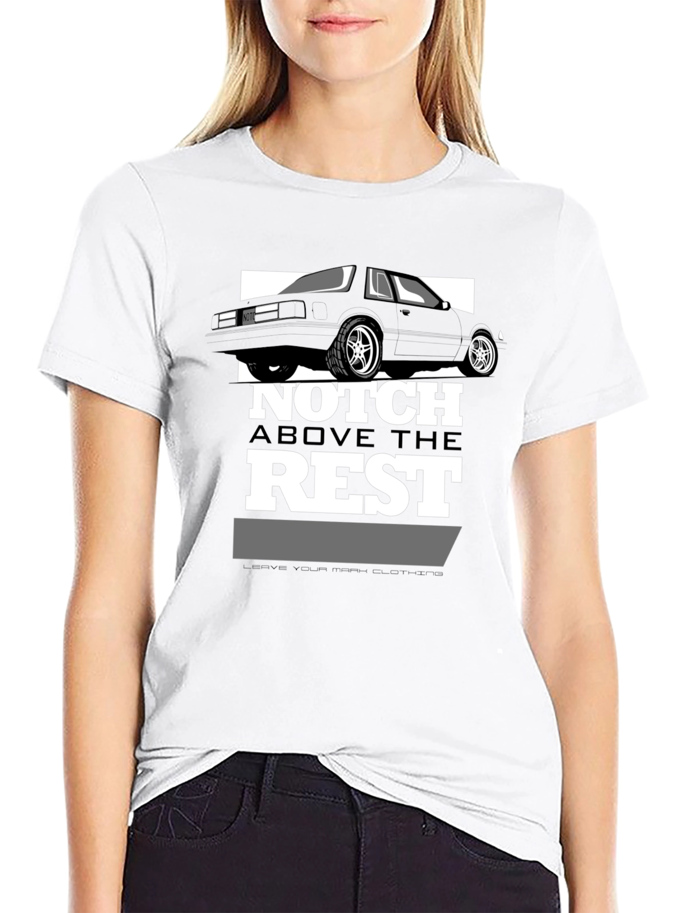 Notch Above the Rest Graphic Tee - Black