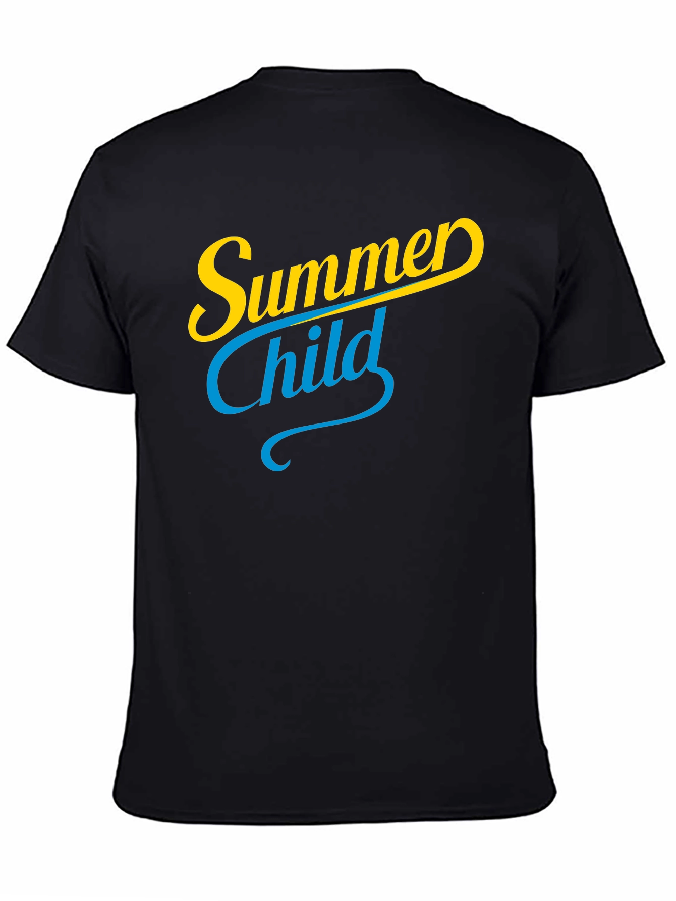 Summer Child Black T-Shirt