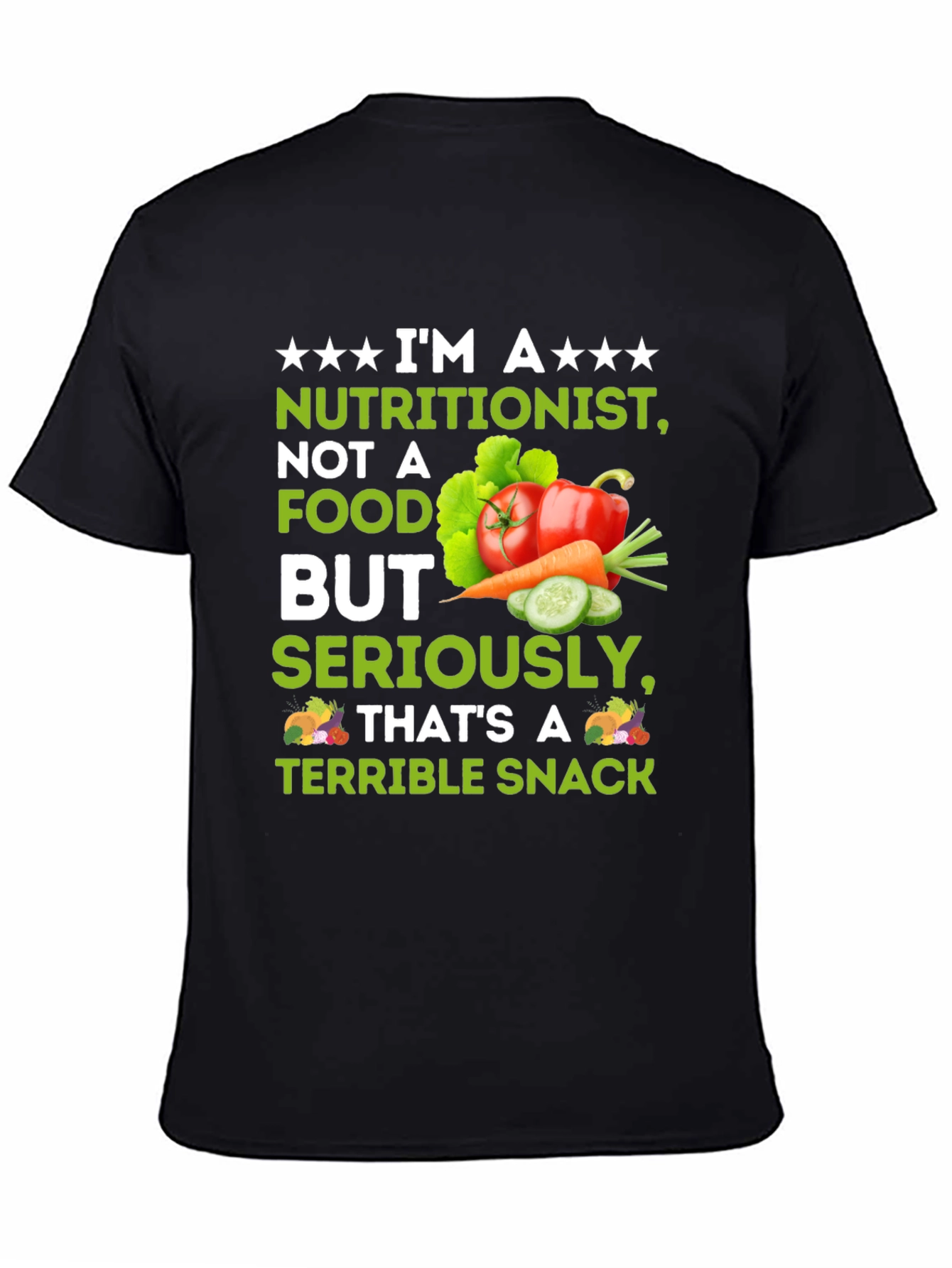 Nutritionist Terrible Snack T-Shirt