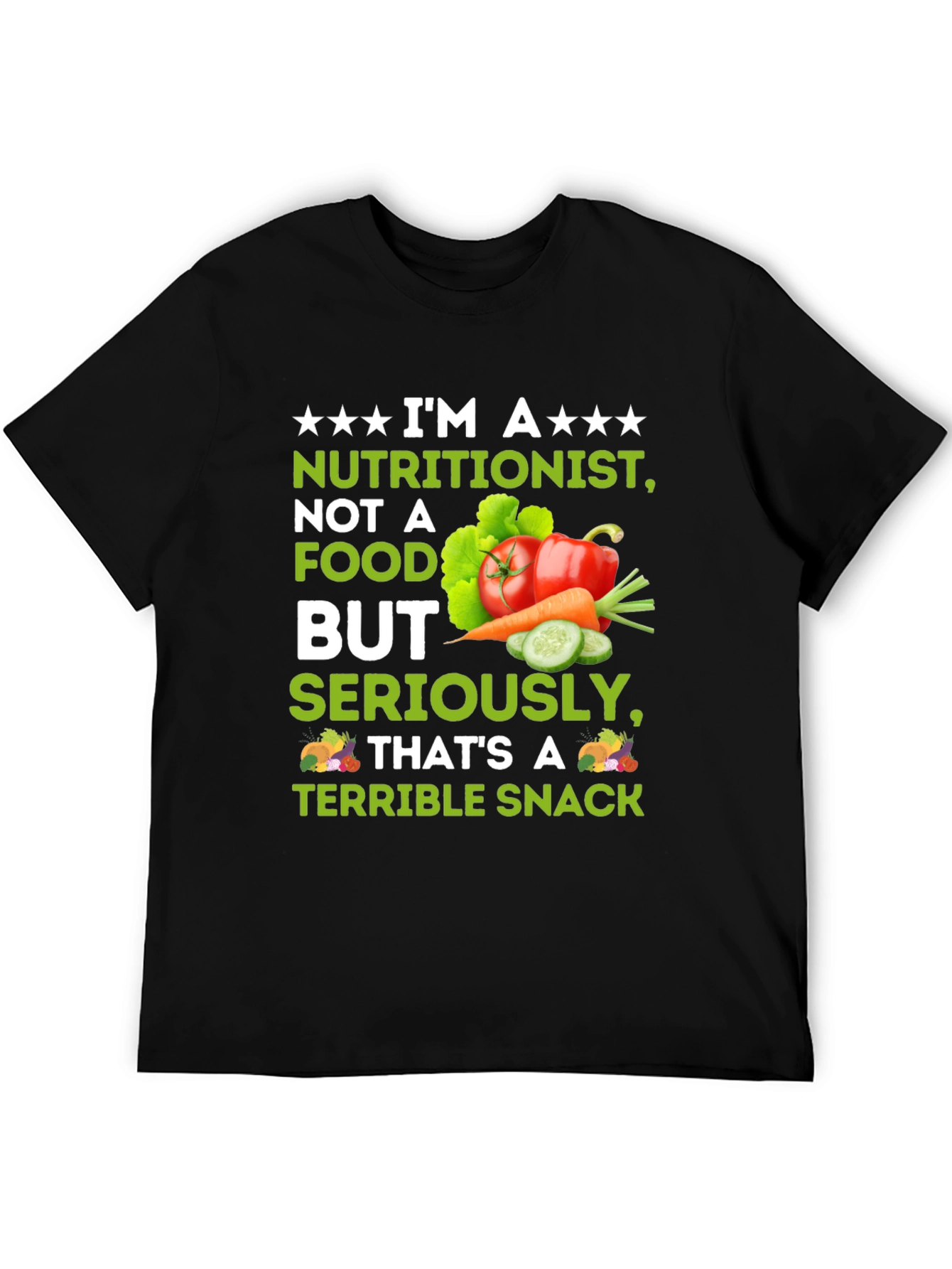 Nutritionist Terrible Snack T-Shirt