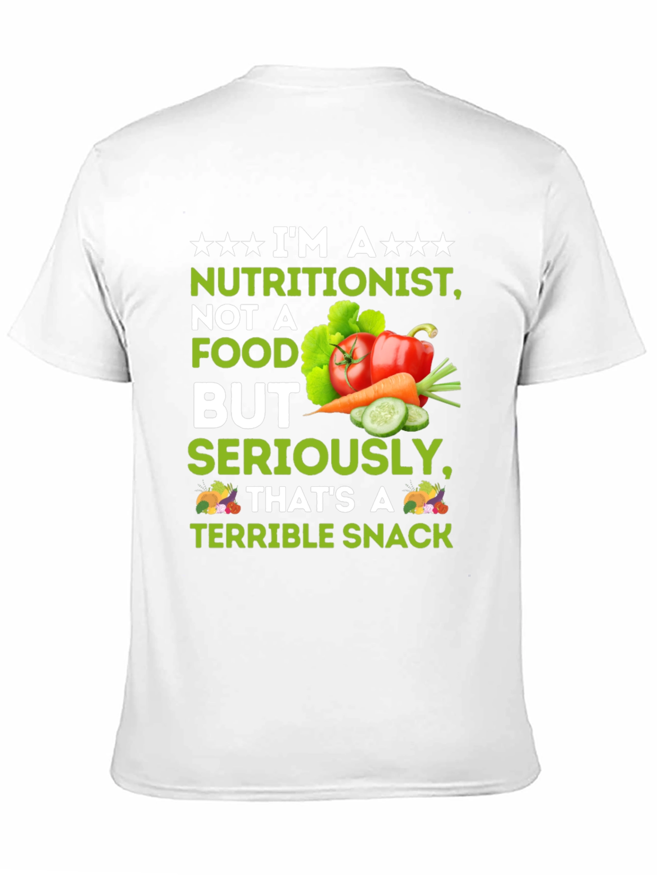 Nutritionist Terrible Snack T-Shirt