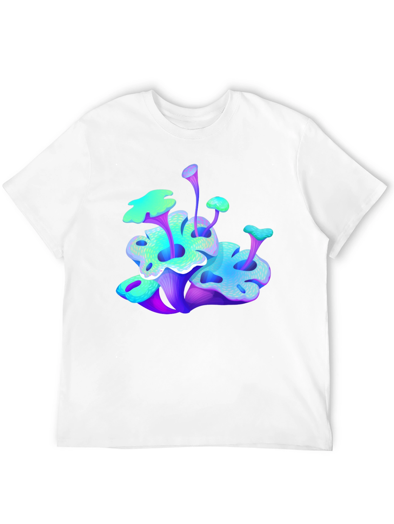 Vibrant Mushroom Graphic Tee