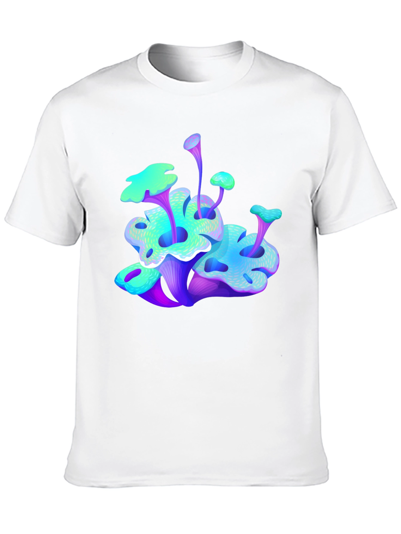 Vibrant Mushroom Graphic Tee