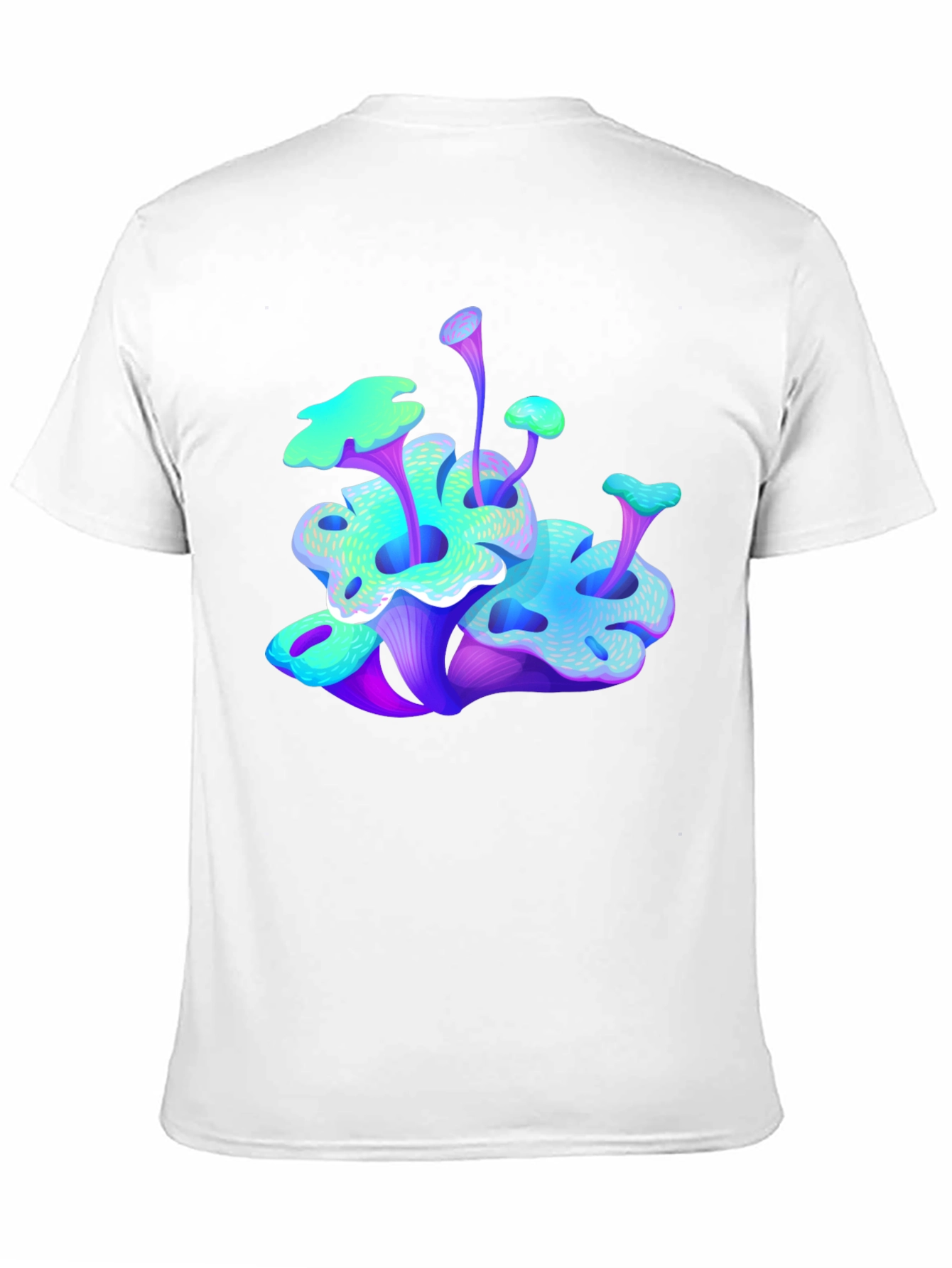 Vibrant Mushroom Graphic Tee