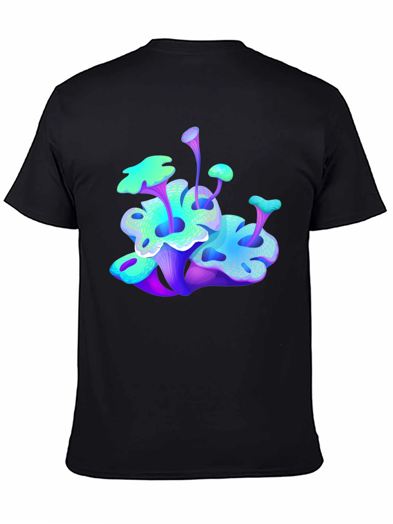 Vibrant Mushroom Graphic Tee