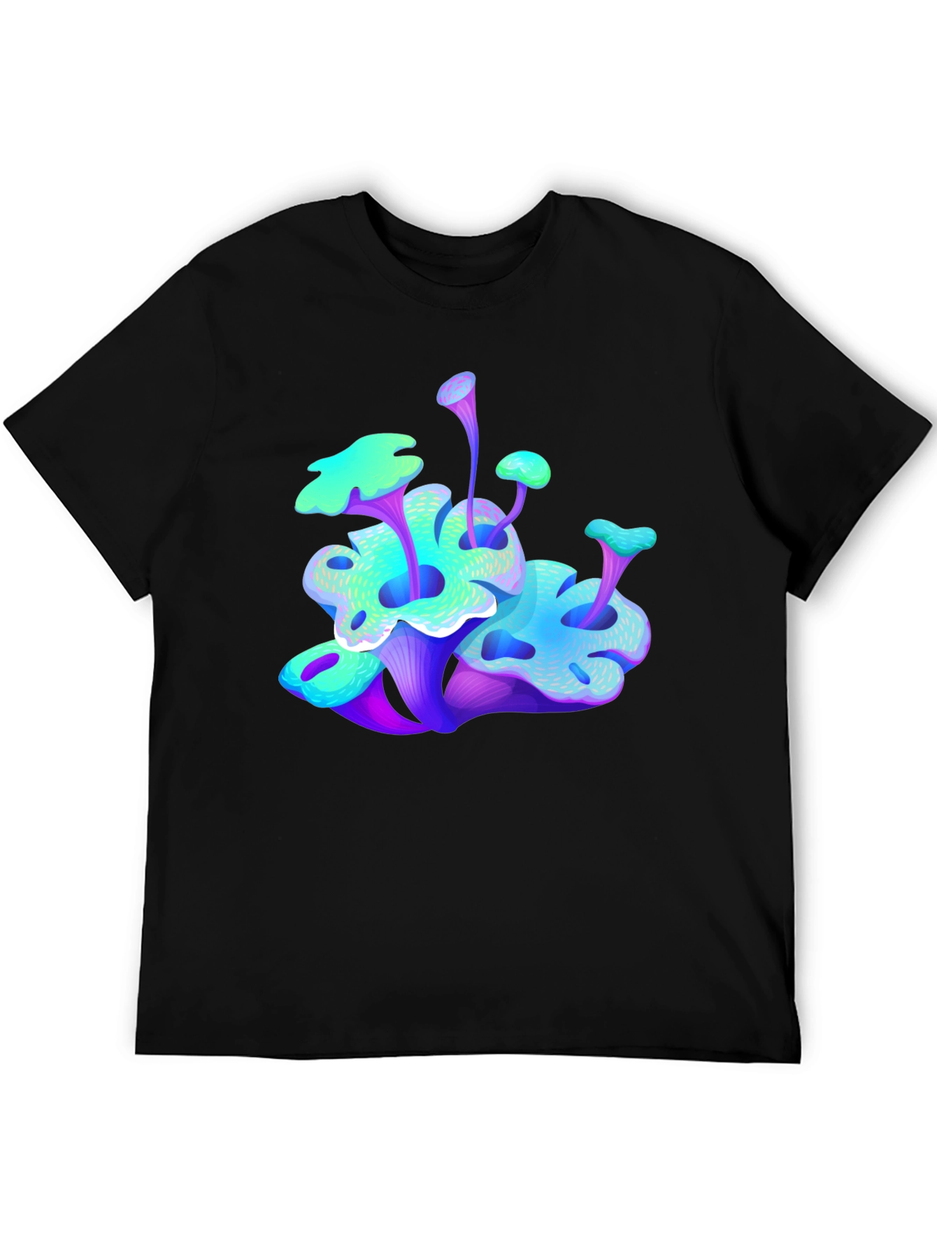 Vibrant Mushroom Graphic Tee