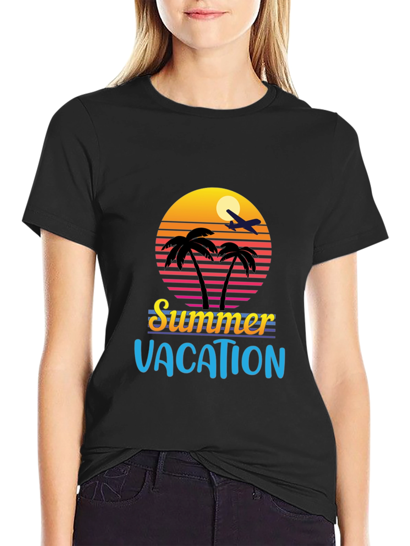 Summer Vacation Retro Style T-Shirt