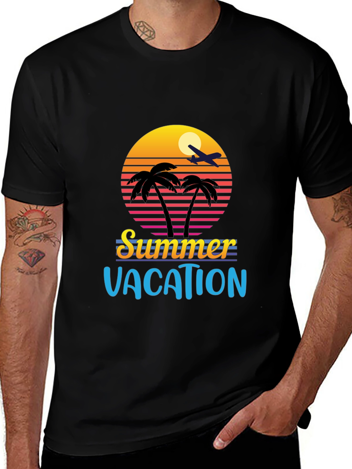 Summer Vacation Retro Style T-Shirt