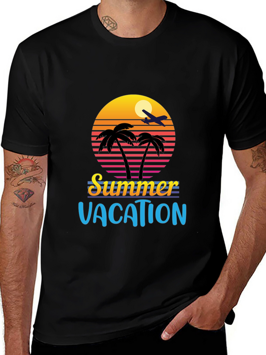 Summer Vacation Retro Style T-Shirt