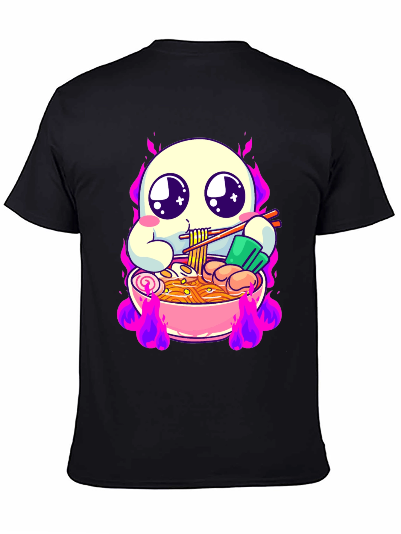 Kawaii Ramen Ghost Graphic Tee