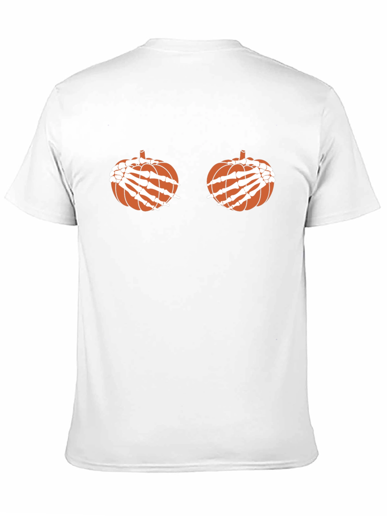 Pumpkin Skeleton Hands T-Shirt