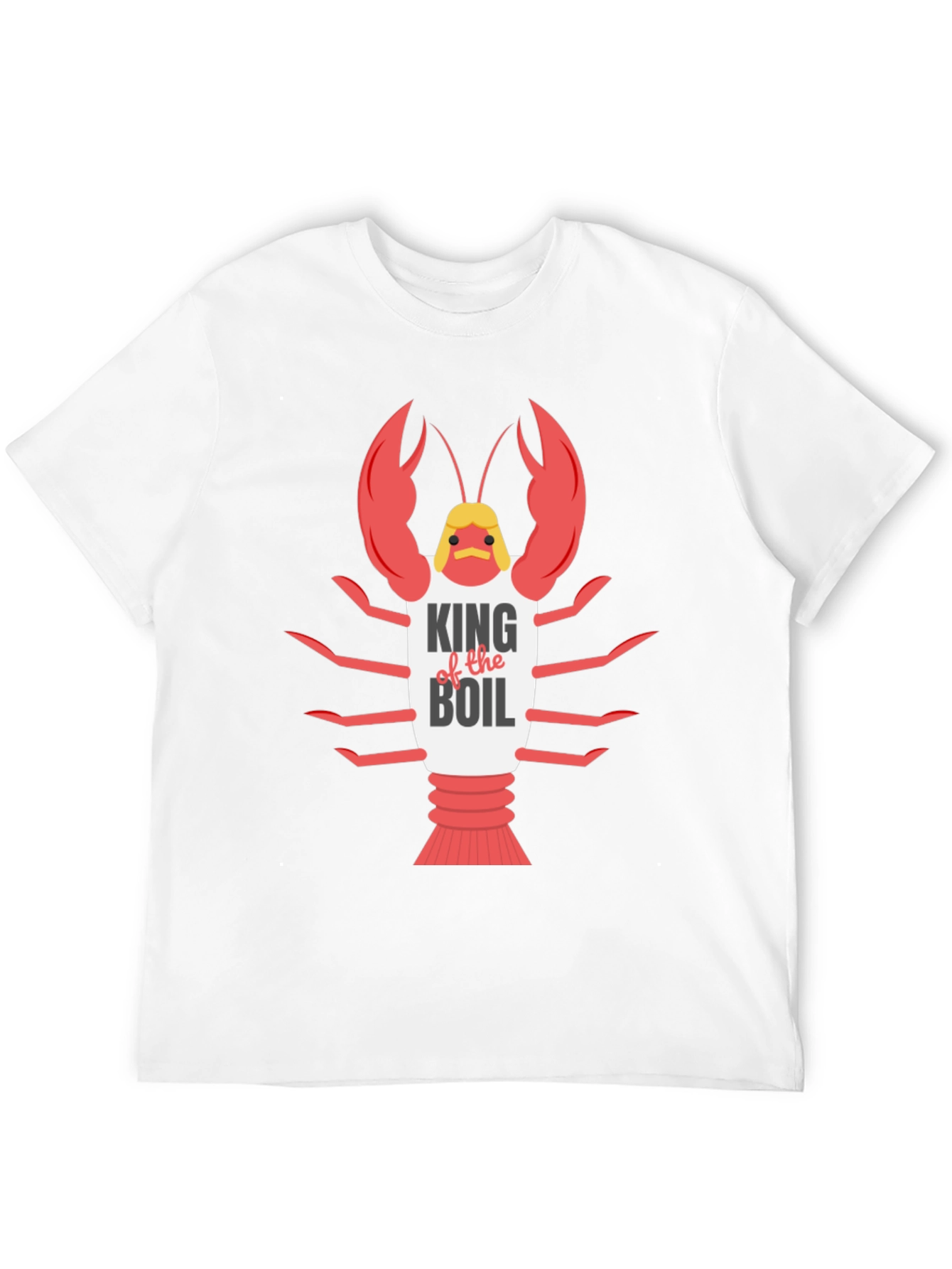 King of the Boil T-Shirt Crawfish Tee