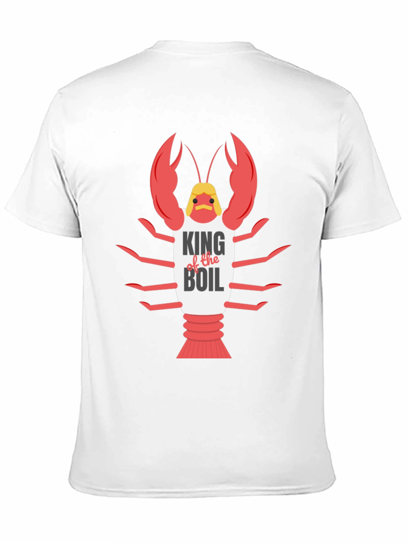 King of the Boil T-Shirt Crawfish Tee