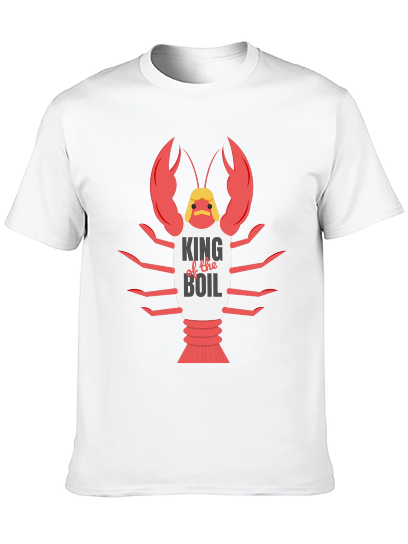 King of the Boil T-Shirt Crawfish Tee