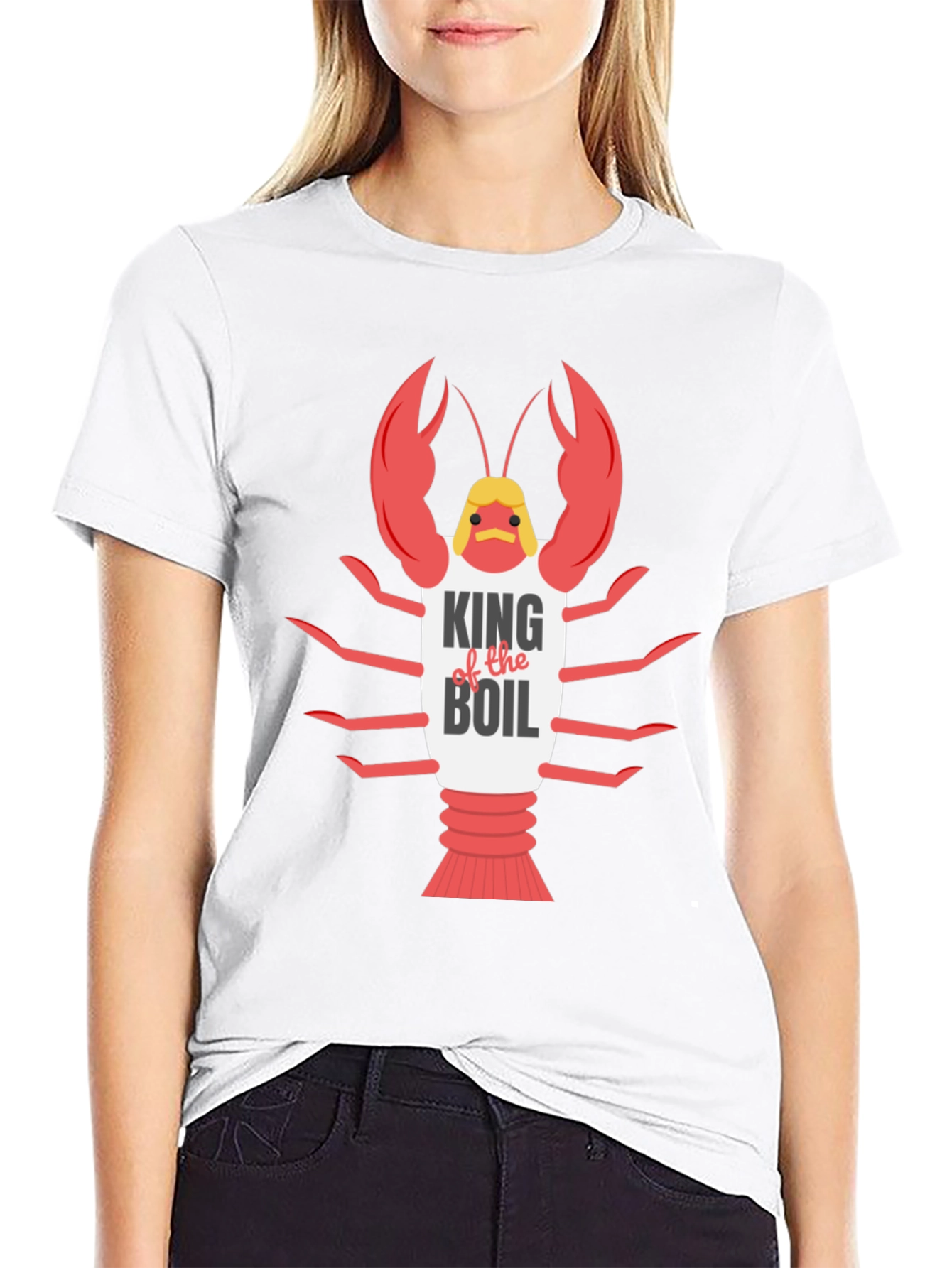 King of the Boil T-Shirt Crawfish Tee