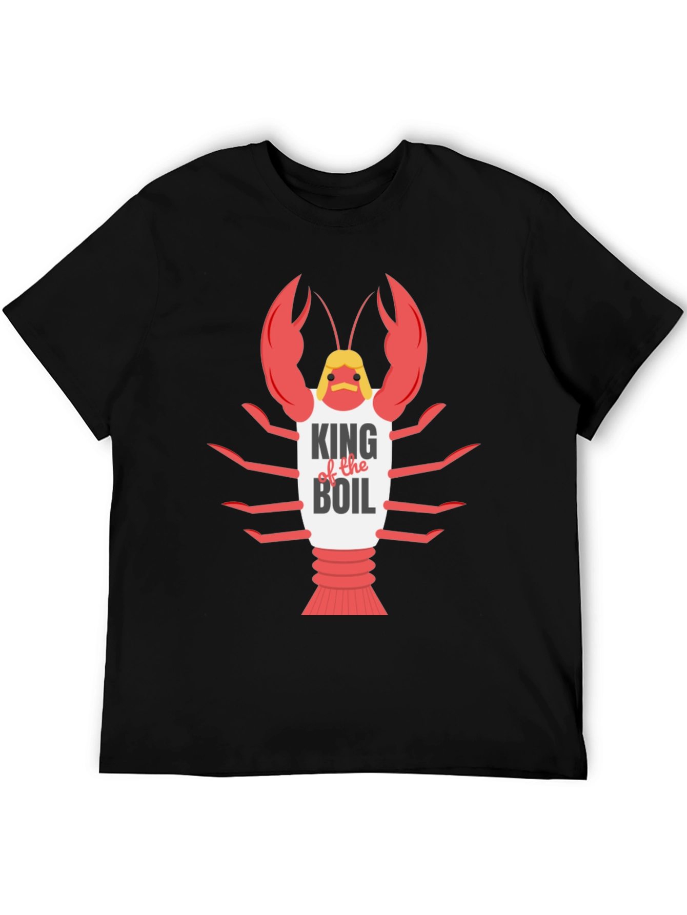 King of the Boil T-Shirt Crawfish Tee