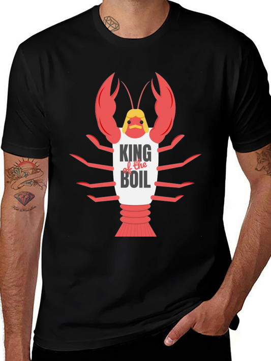 King of the Boil T-Shirt Crawfish Tee