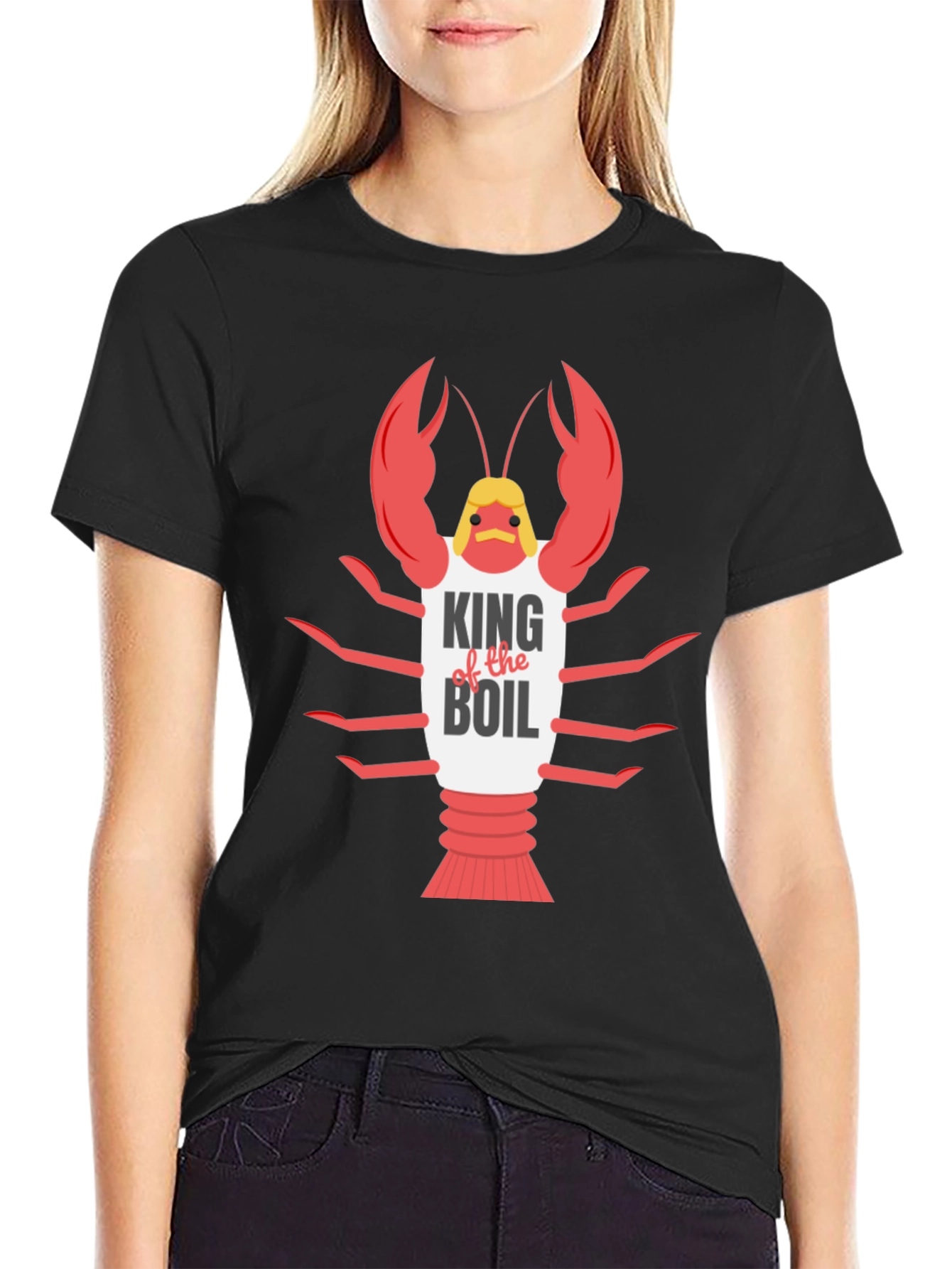 King of the Boil T-Shirt Crawfish Tee