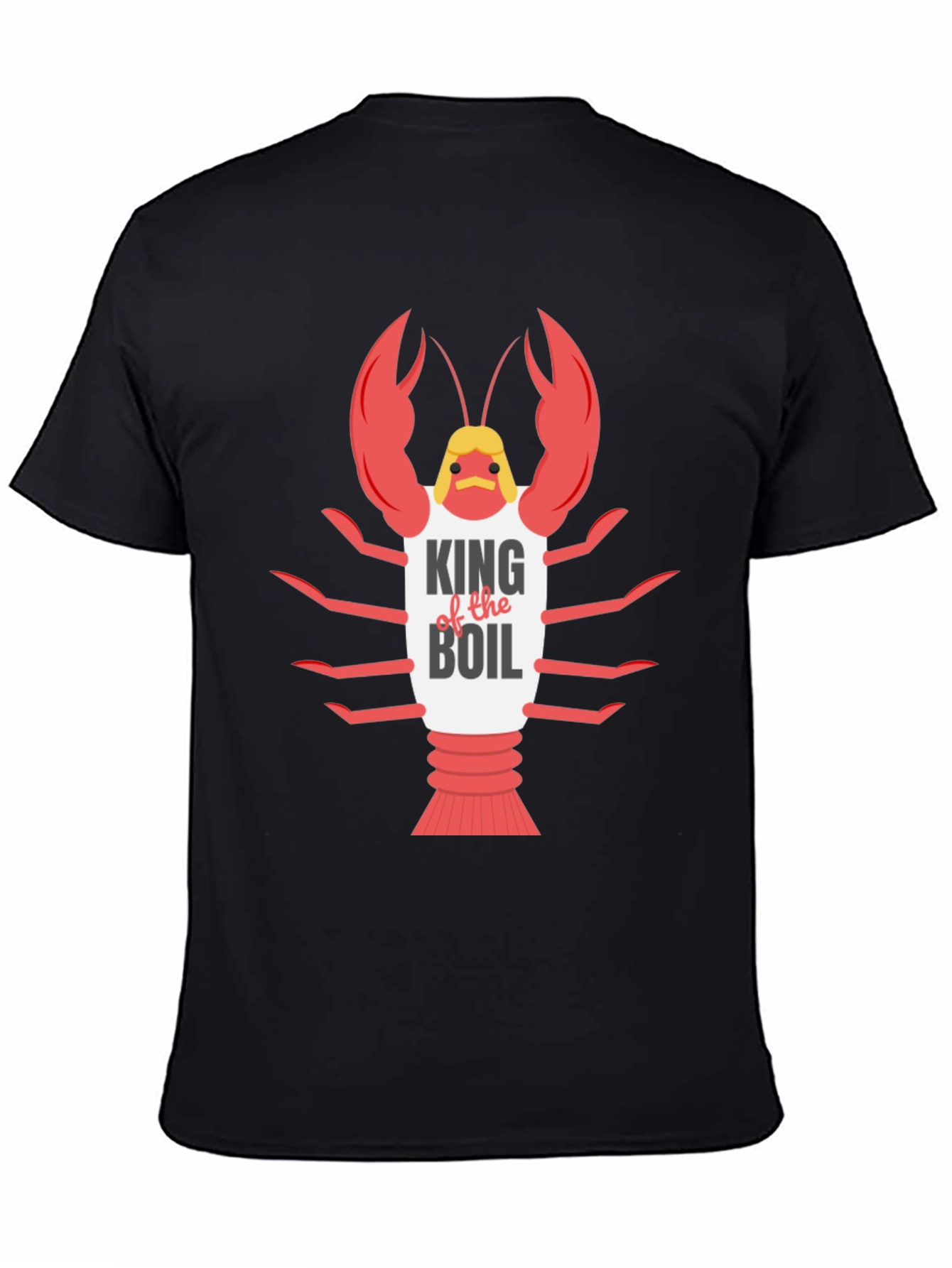 King of the Boil T-Shirt Crawfish Tee