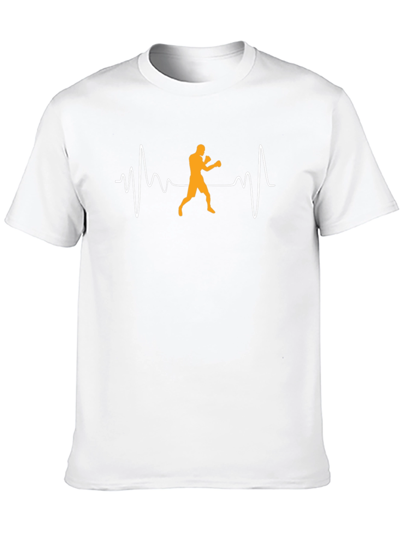 Boxing Heartbeat T-Shirt - Black