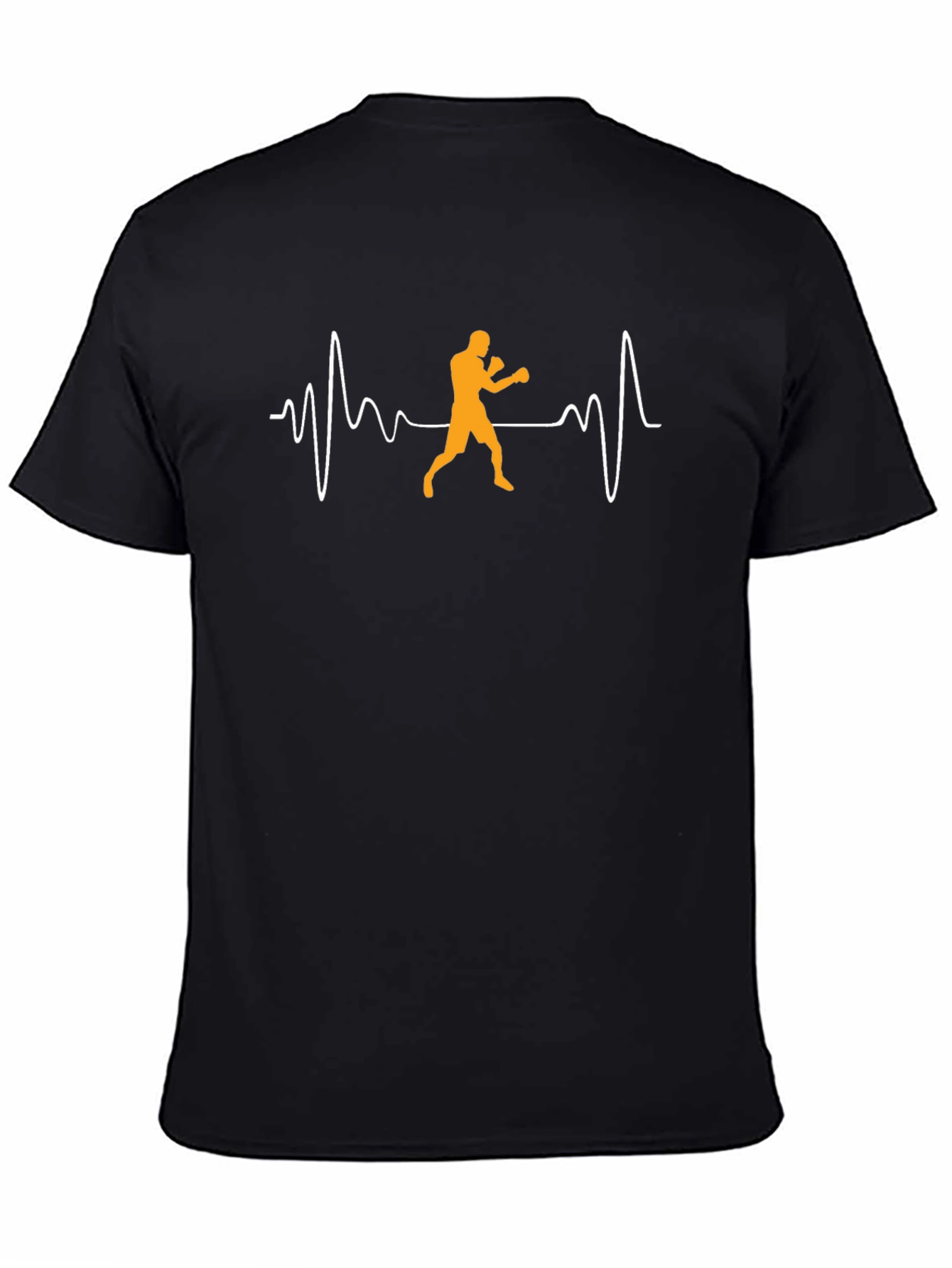 Boxing Heartbeat T-Shirt - Black