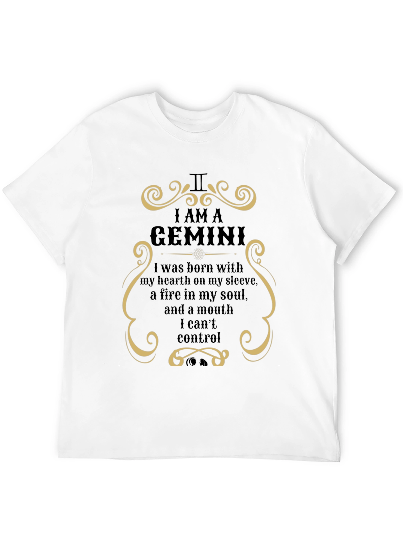 Gemini Zodiac T-Shirt: I AM A GEMINI Graphic Tee