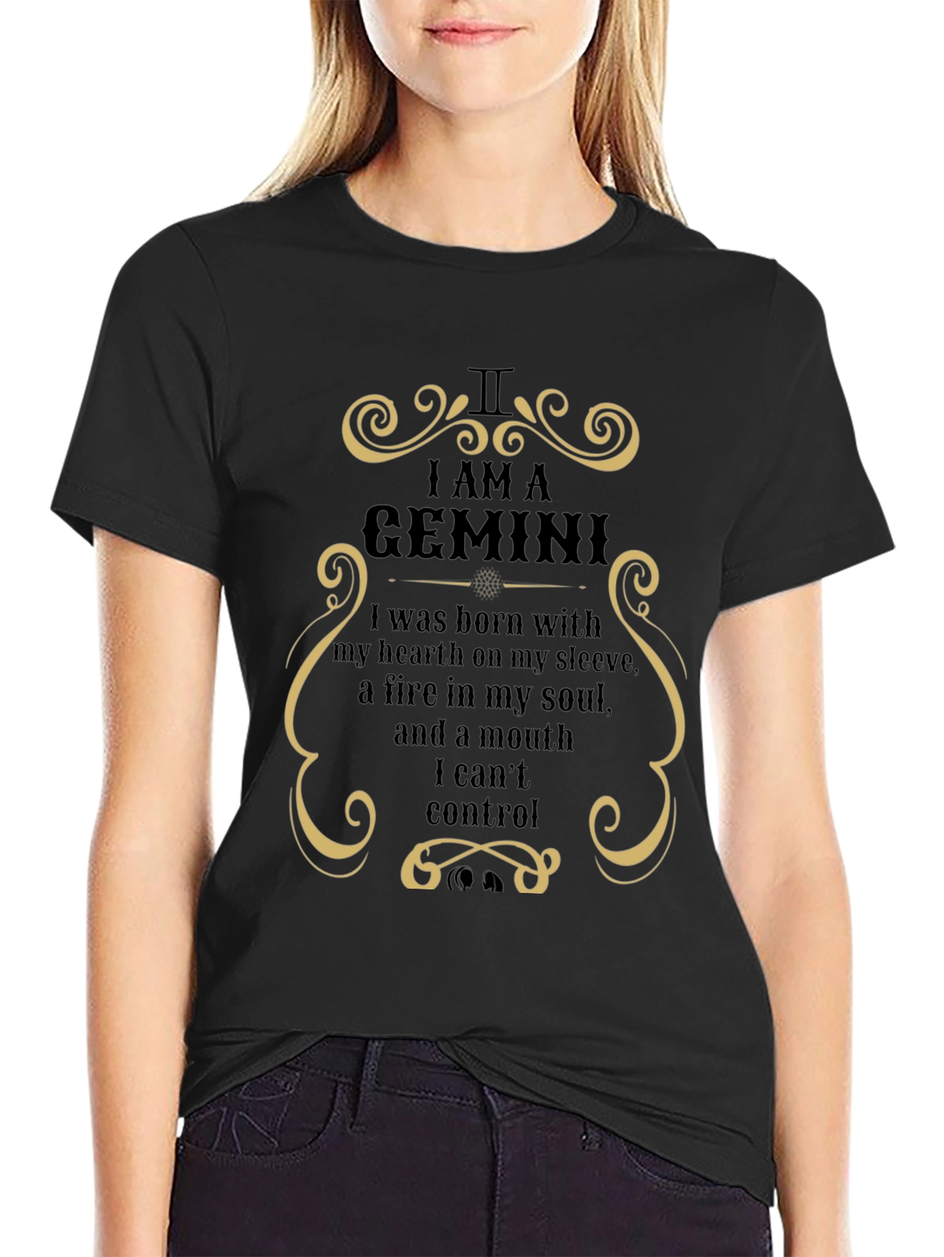 Gemini Zodiac T-Shirt: I AM A GEMINI Graphic Tee