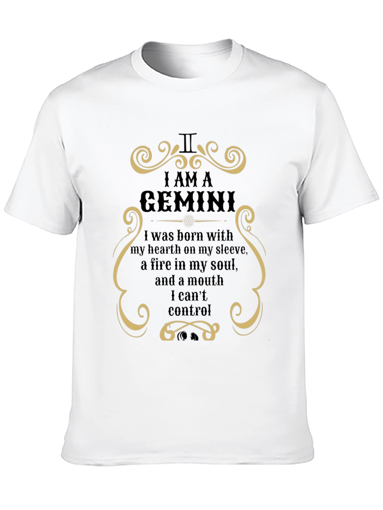 Gemini Zodiac T-Shirt: I AM A GEMINI Graphic Tee