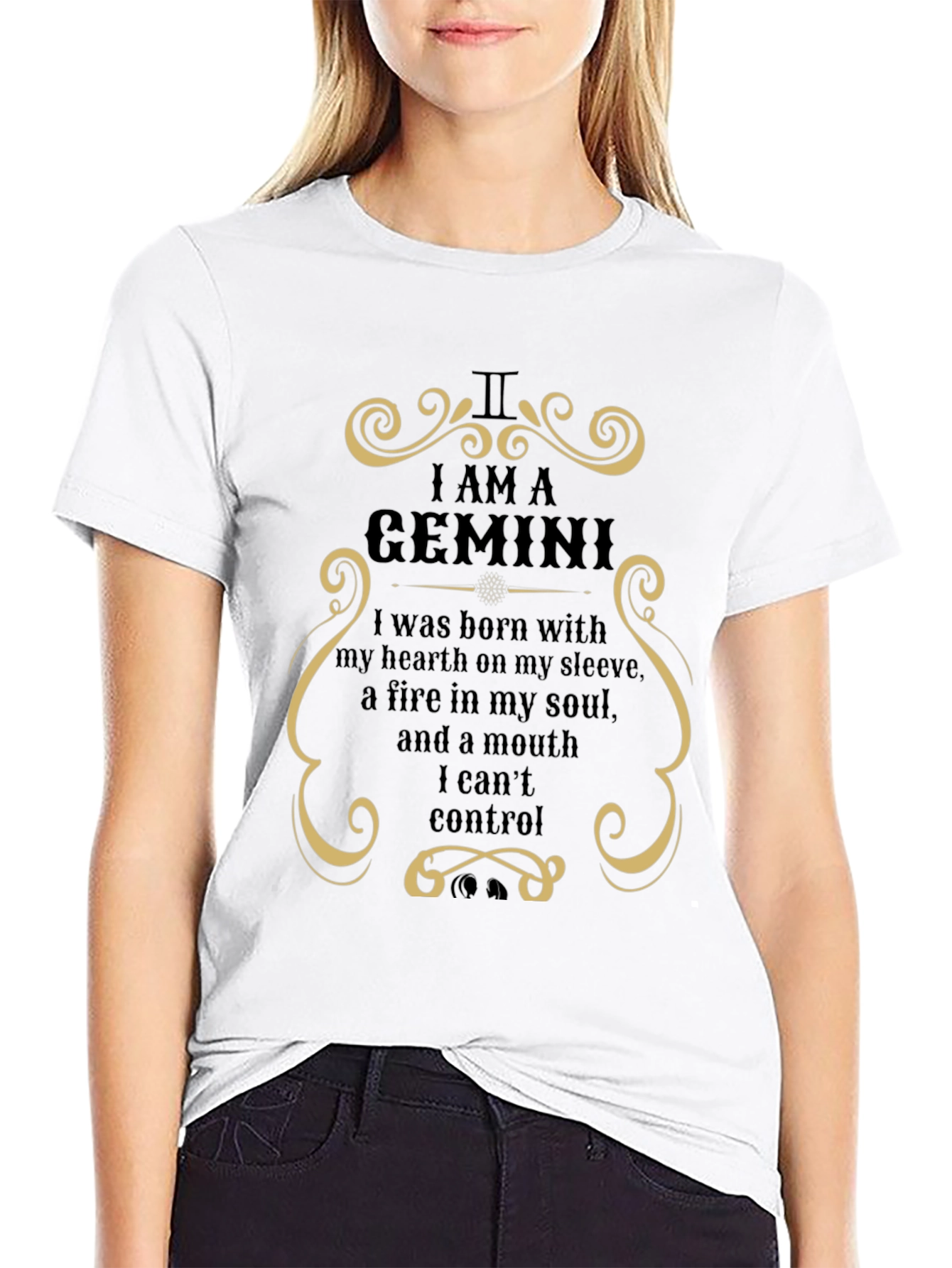 Gemini Zodiac T-Shirt: I AM A GEMINI Graphic Tee