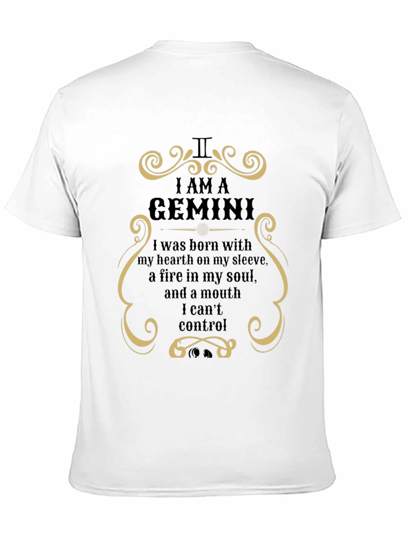 Gemini Zodiac T-Shirt: I AM A GEMINI Graphic Tee
