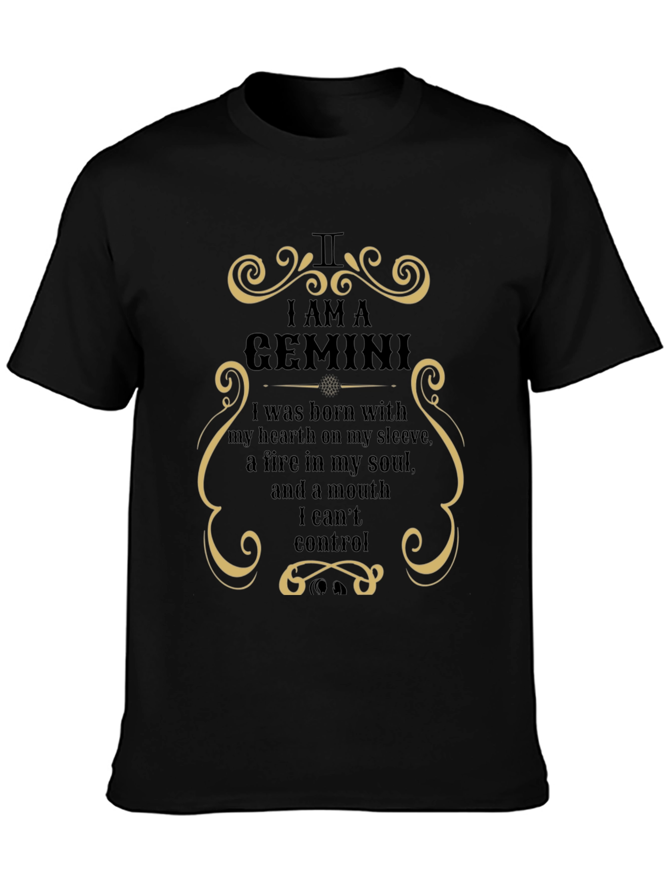Gemini Zodiac T-Shirt: I AM A GEMINI Graphic Tee