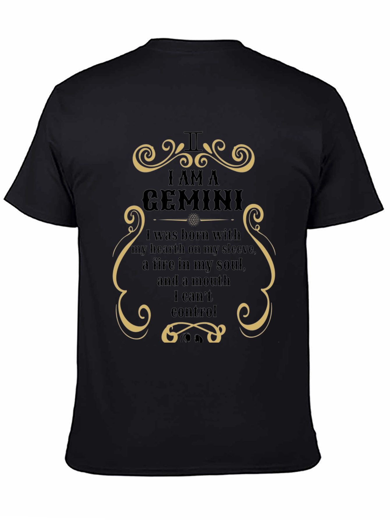 Gemini Zodiac T-Shirt: I AM A GEMINI Graphic Tee